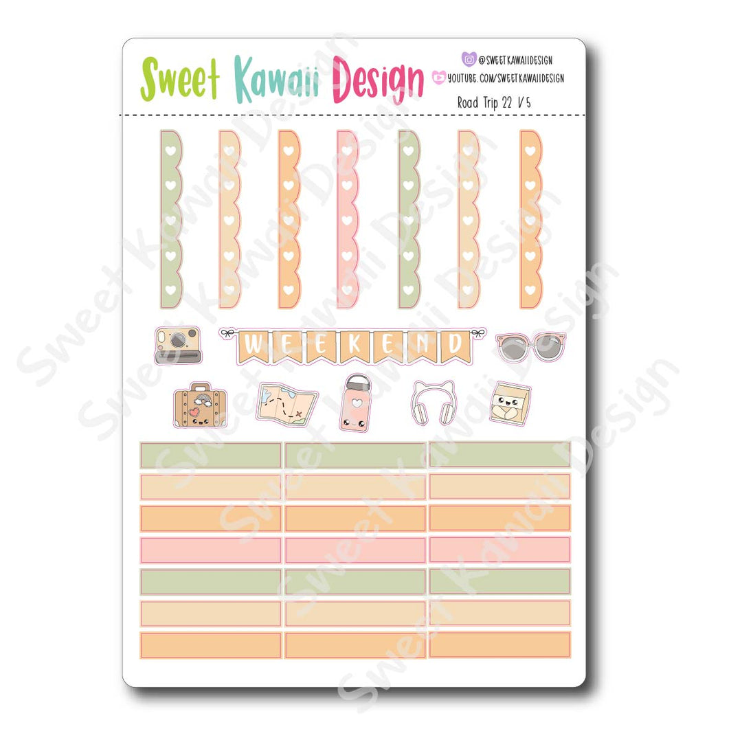 Weekly Kit  - Road Trip HORIZONTAL