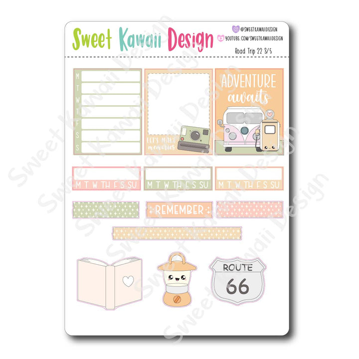 Weekly Kit  - Road Trip HORIZONTAL