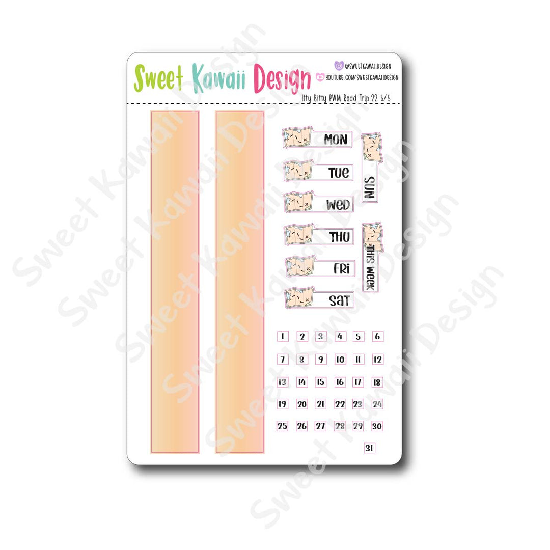 Weekly Kit  - Road Trip ITTY BITTY