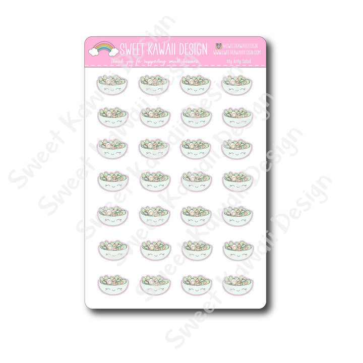 Kawaii Salad Stickers
