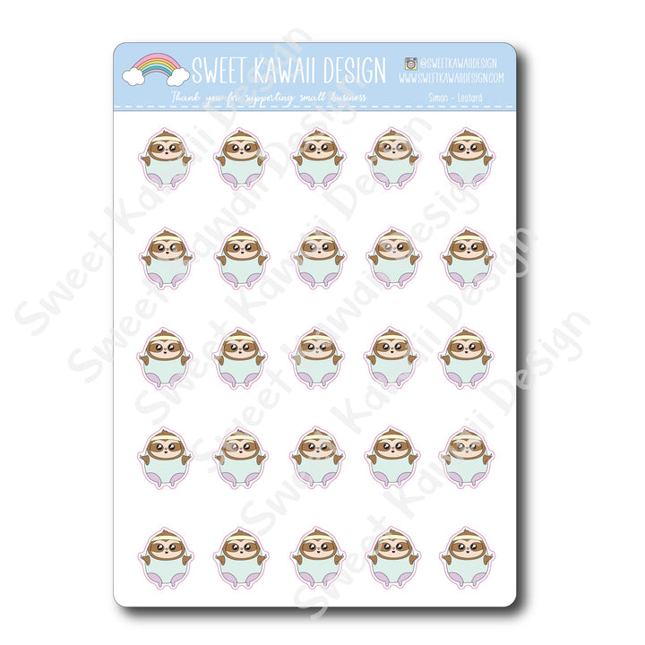 Kawaii Simon Stickers - Leotard