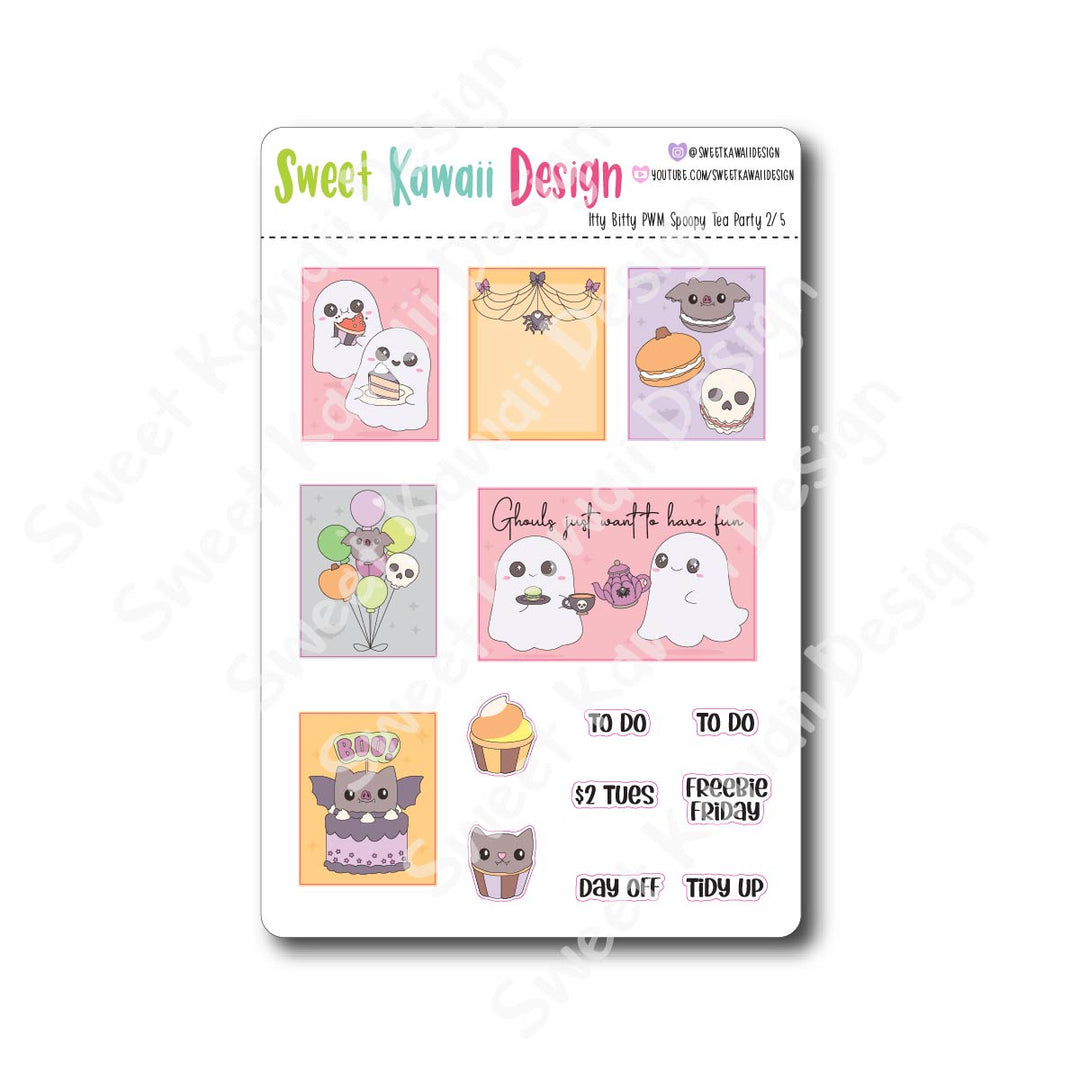 Weekly Kit  - Spoopy Tea Party ITTY BITTY