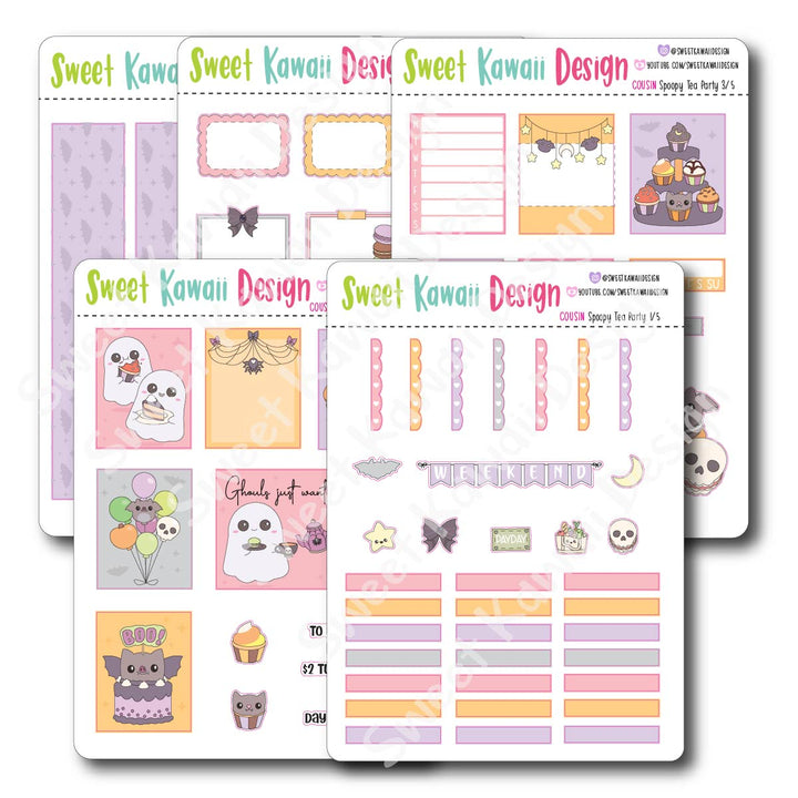 Weekly Kit  - Spoopy Tea Party COUSIN
