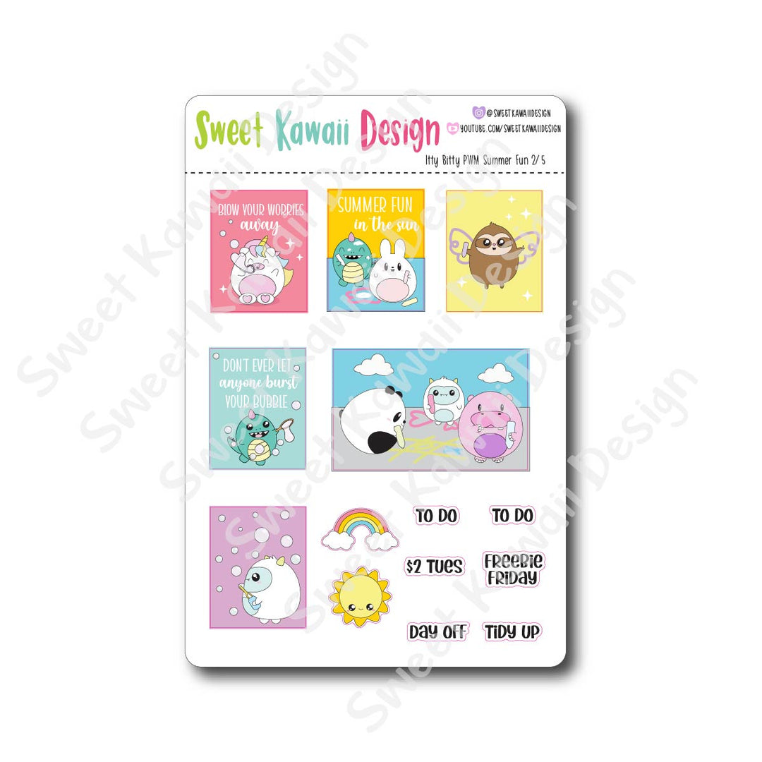 Weekly Kit  - Summer Fun ITTY BITTY