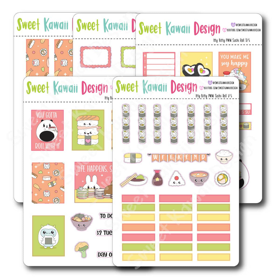 Weekly Kit  - Sushi Roll ITTY BITTY