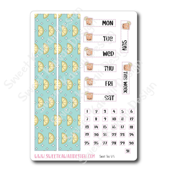 Weekly Kit  - Sweet Tea HORIZONTAL