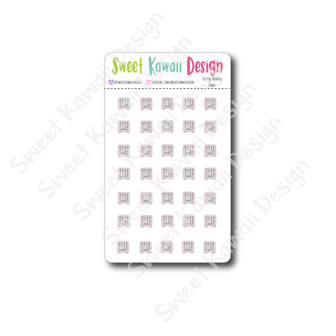 Teeny Weeny Oven Stickers