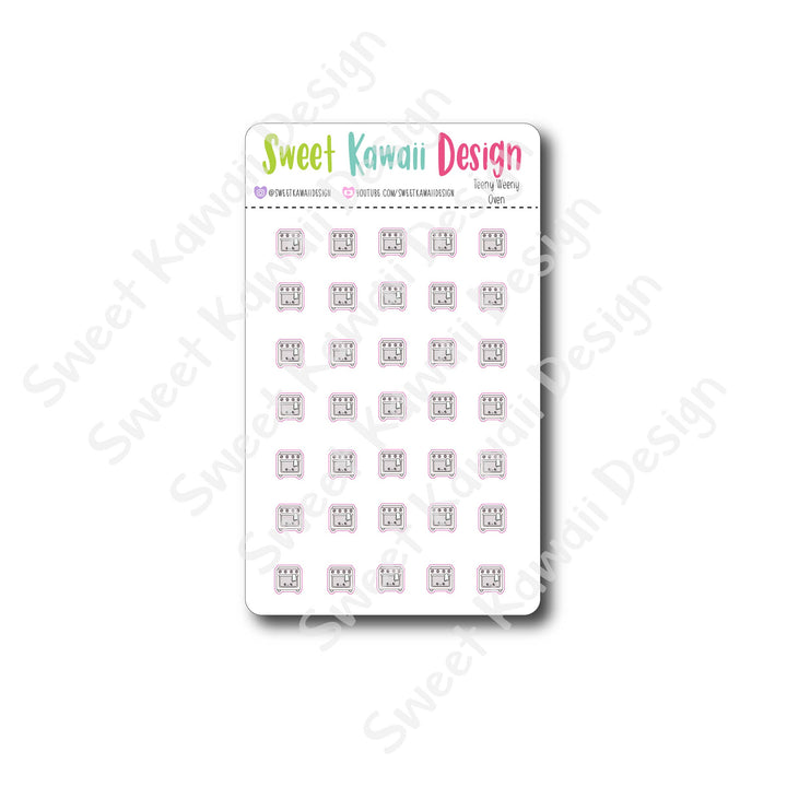 Teeny Weeny Oven Stickers