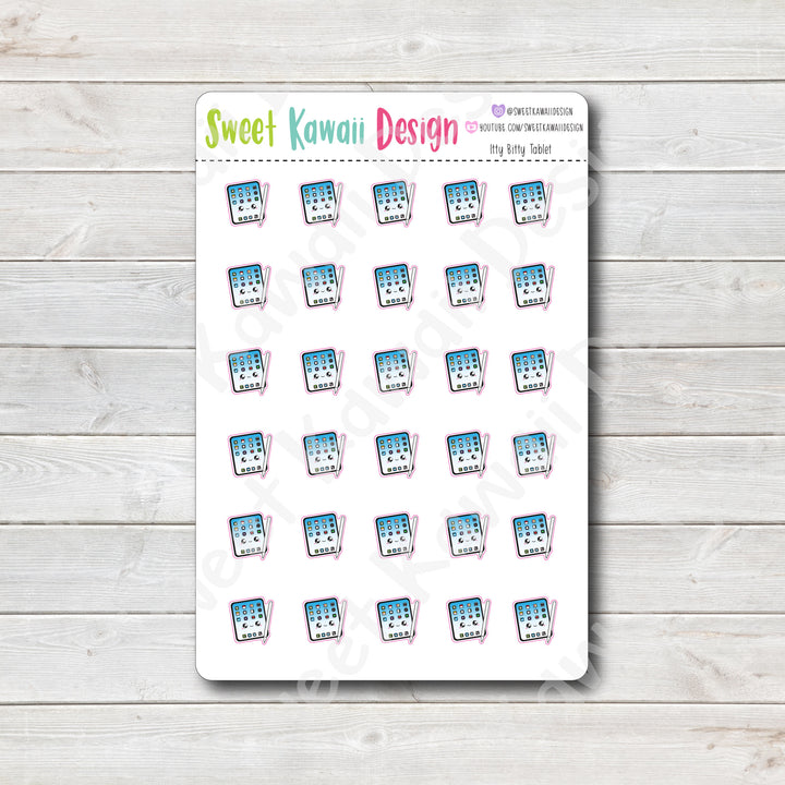 Kawaii Tablet Stickers