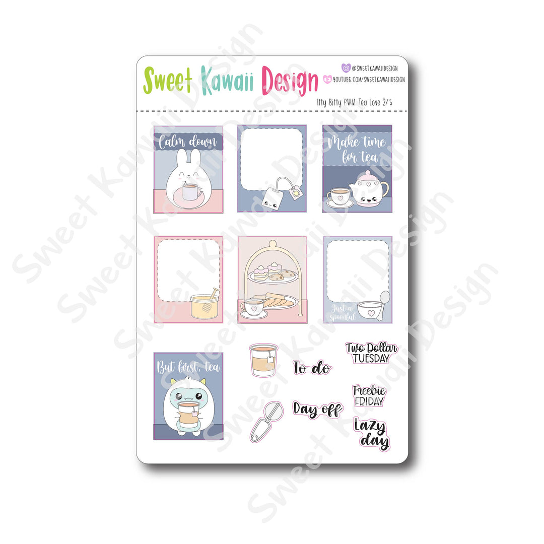 Weekly Kit  - Tea Love ITTY BITTY