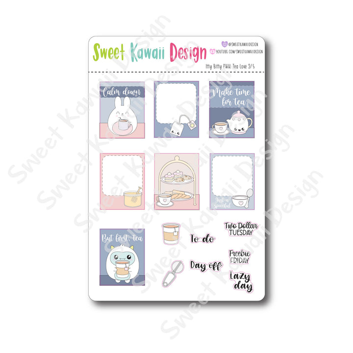 Weekly Kit  - Tea Love ITTY BITTY