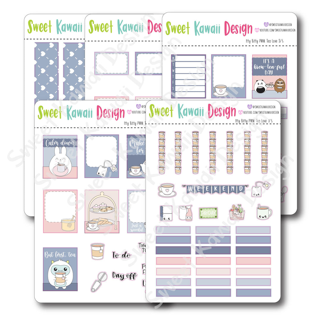 Weekly Kit  - Tea Love ITTY BITTY