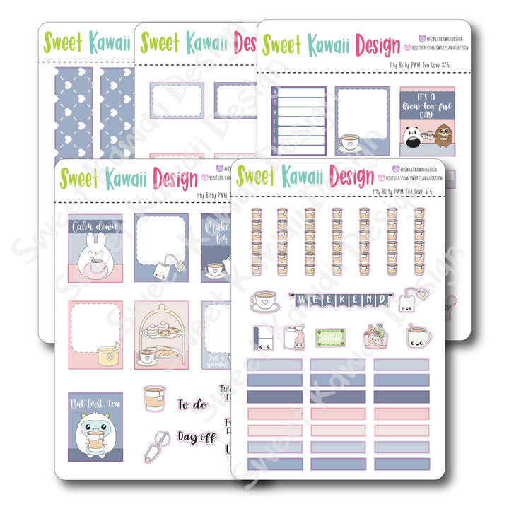 Weekly Kit  - Tea Love ITTY BITTY