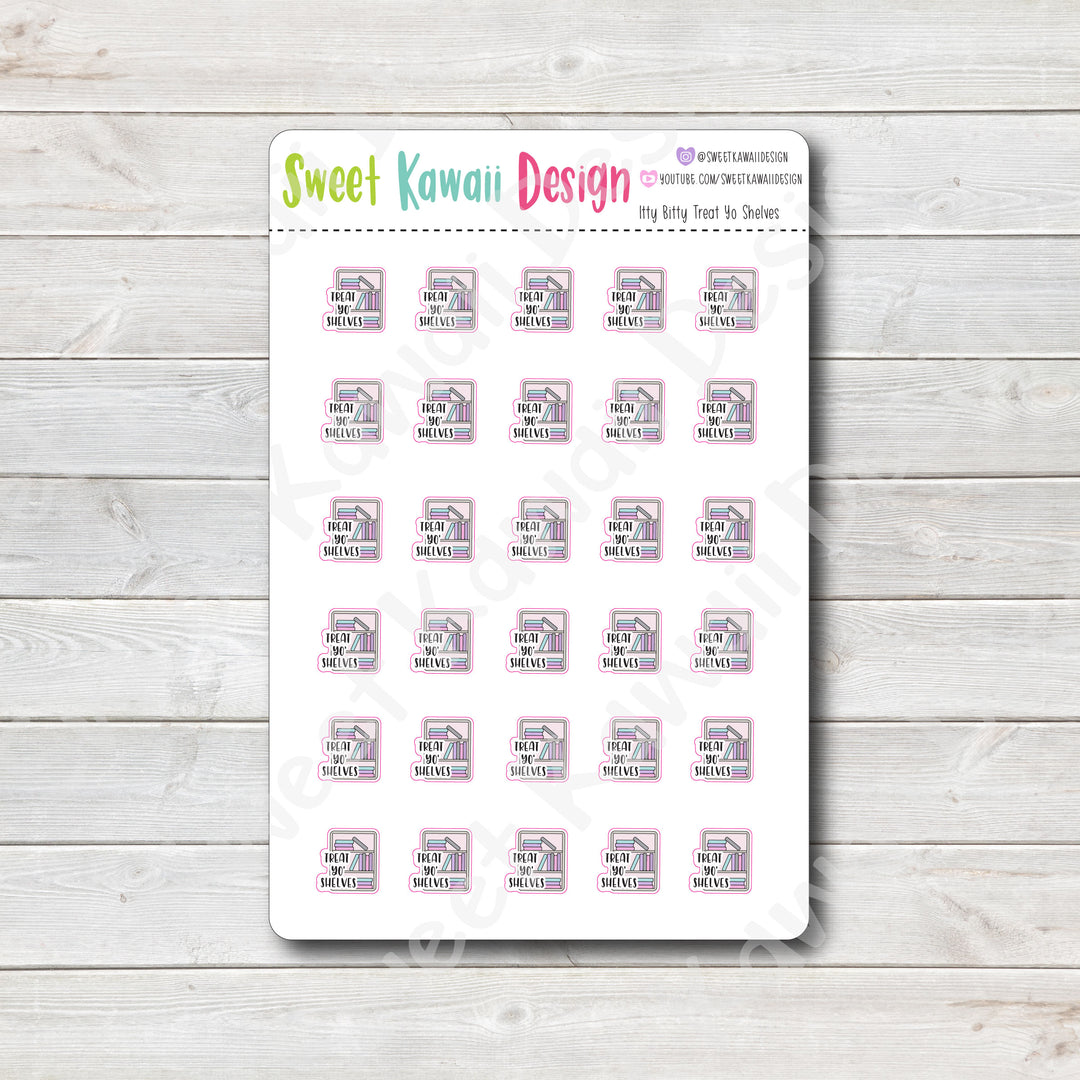 Kawaii Treat Yo' Shelves Stickers