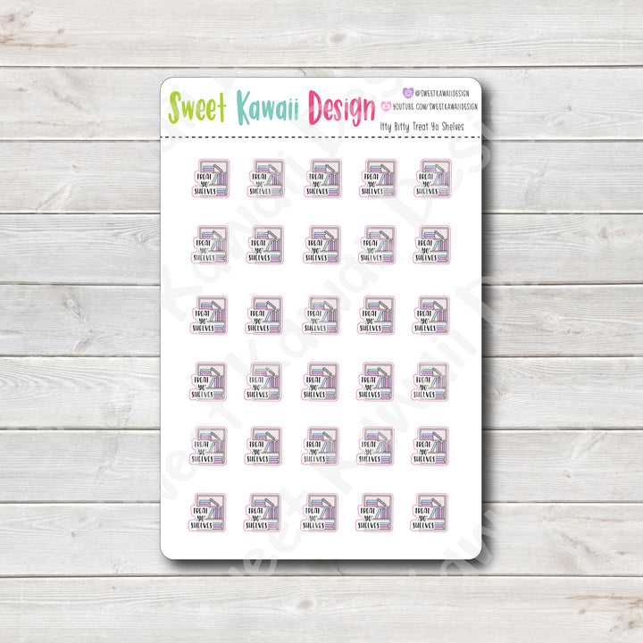 Kawaii Treat Yo' Shelves Stickers