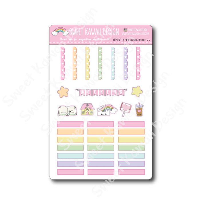 Weekly Kit  - Unicorn Dreams ITTY BITTY