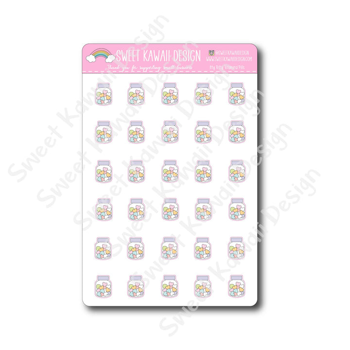 Kawaii Vitamin/Pill Stickers