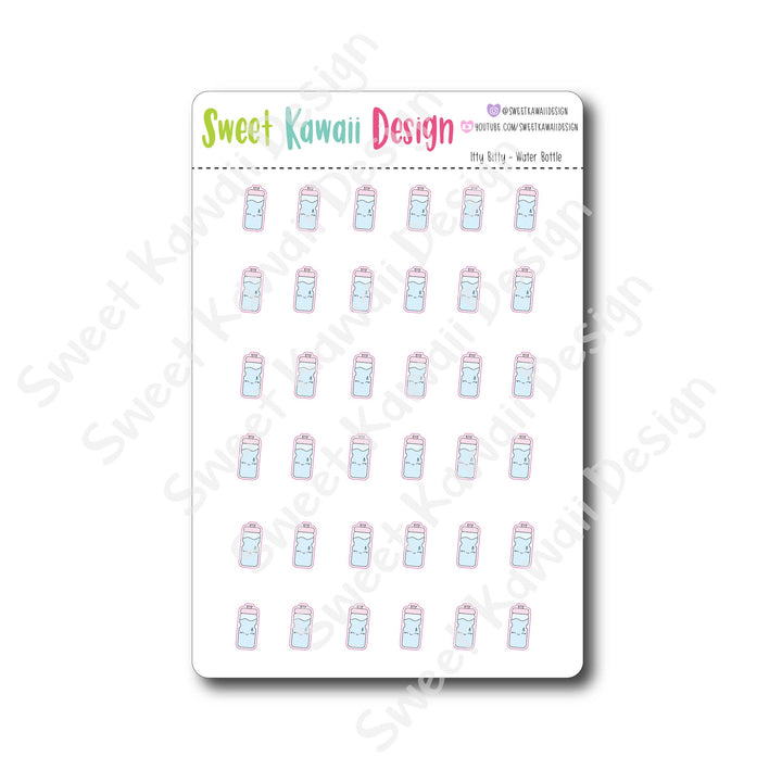 Kawaii Water Bottle Stickers