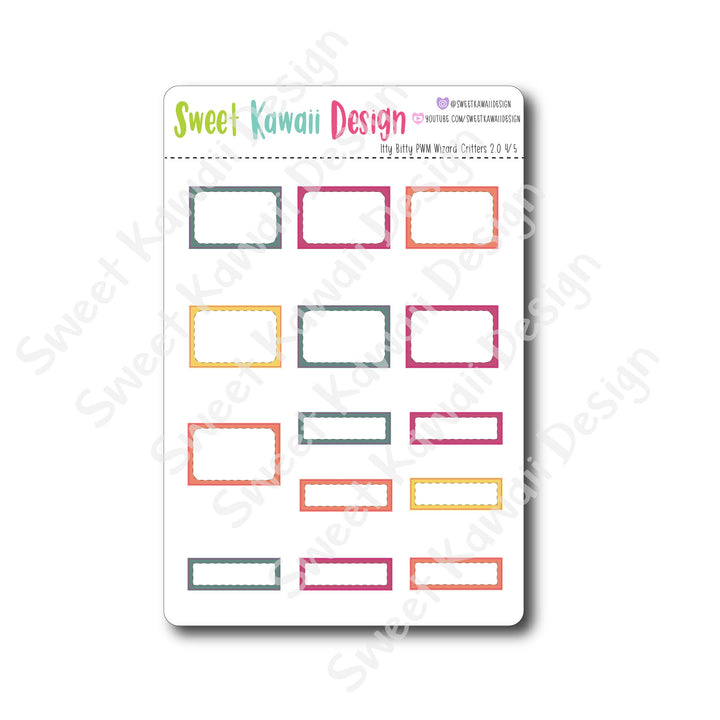 Weekly Kit  - Wizard Critters ITTY BITTY