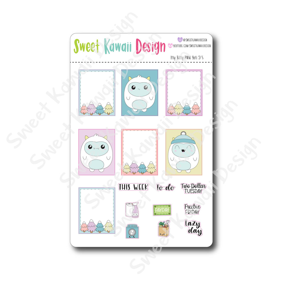 Weekly Kit  - Yeti ITTY BITTY