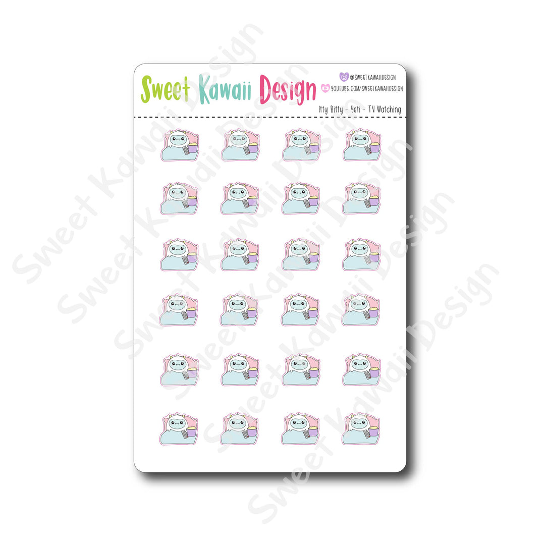 Kawaii Yeti Stickers - TV Time