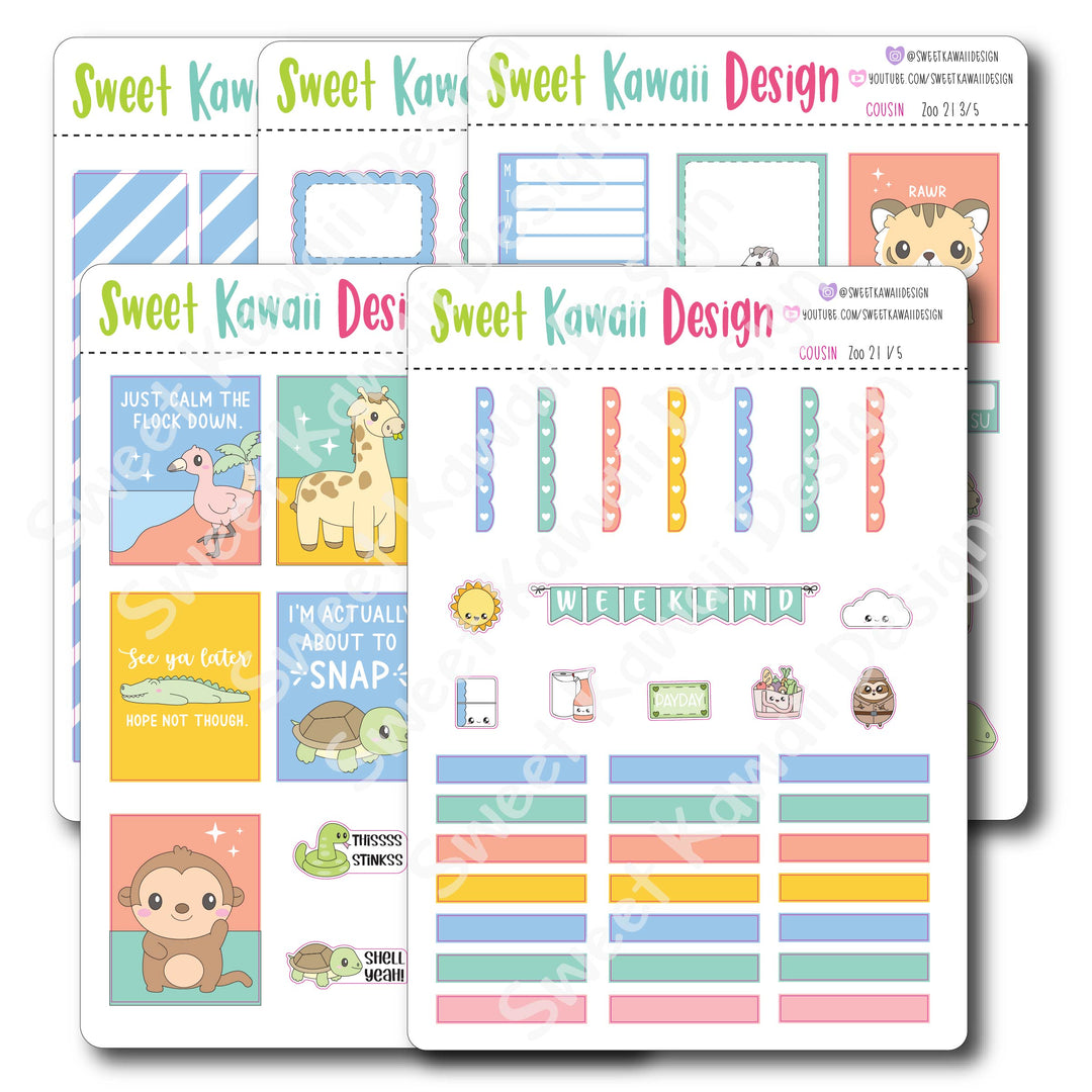 Weekly Kit  - Zoo COUSIN