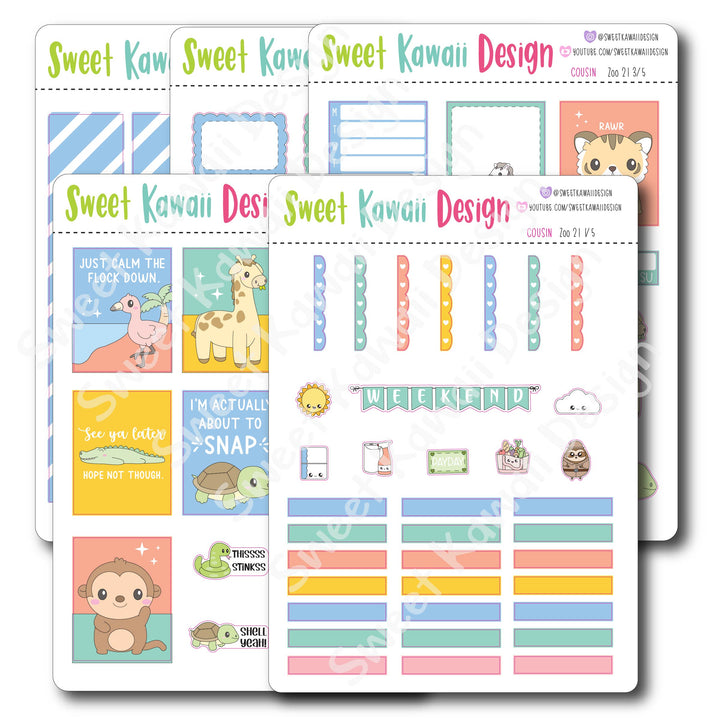 Weekly Kit  - Zoo COUSIN