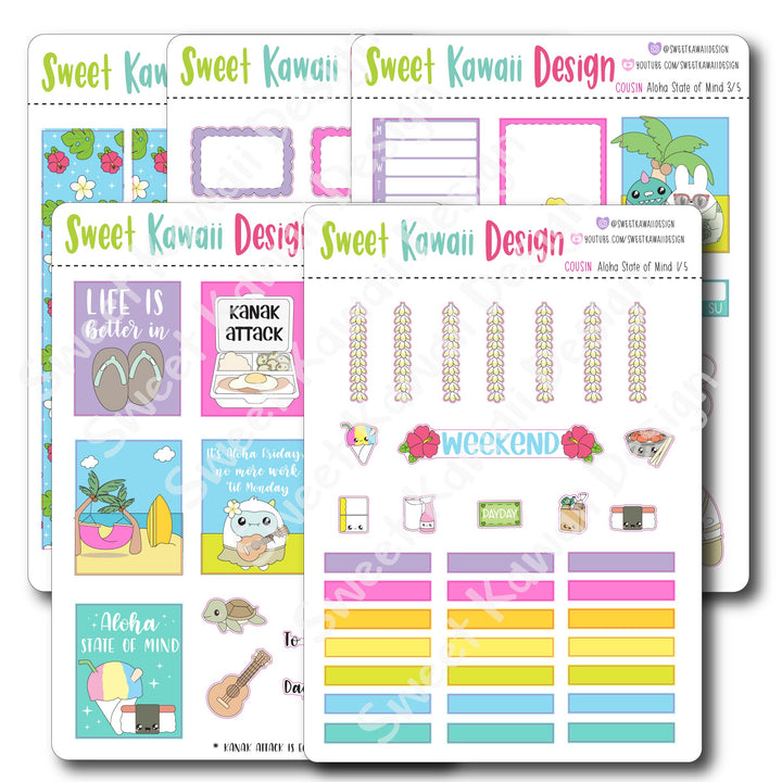 Weekly Kit  - Aloha State of Mind COUSIN