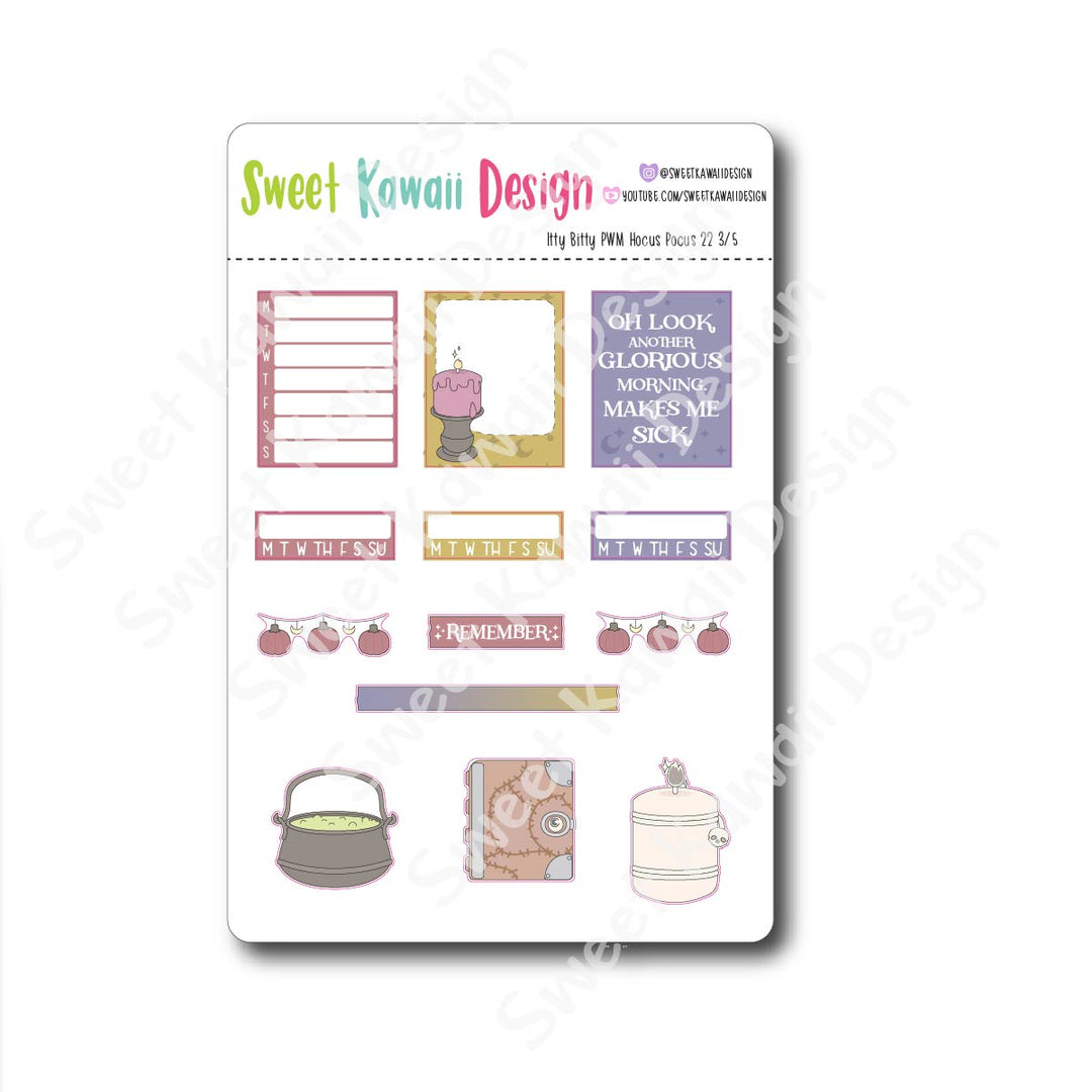 Weekly Kit  -Hocus Pocus ITTY BITTY