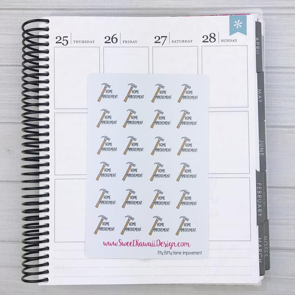 Kawaii Home Improvement Stickers