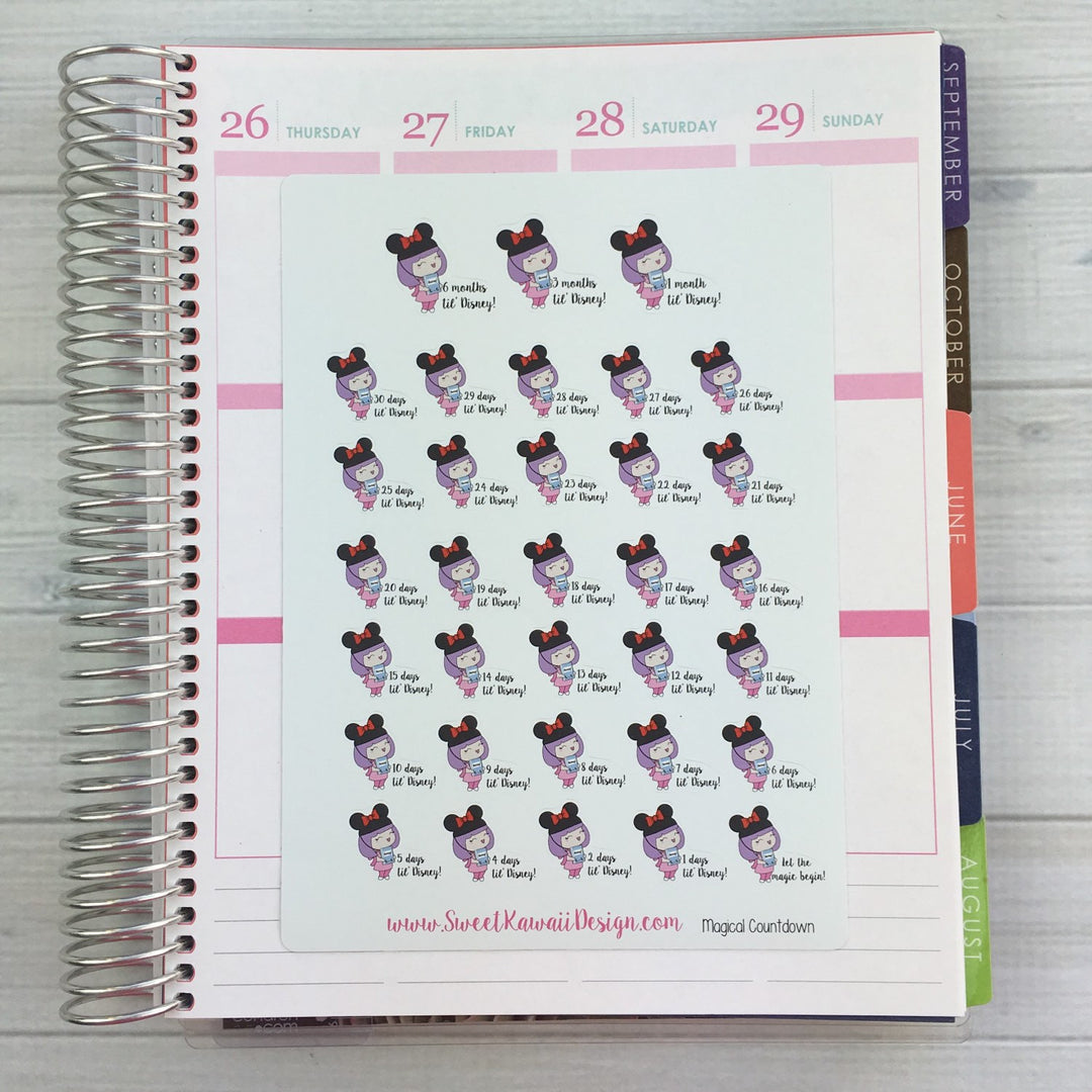 Kawaii Theme Park Countdown