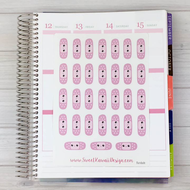 Kawaii Bandaid Stickers