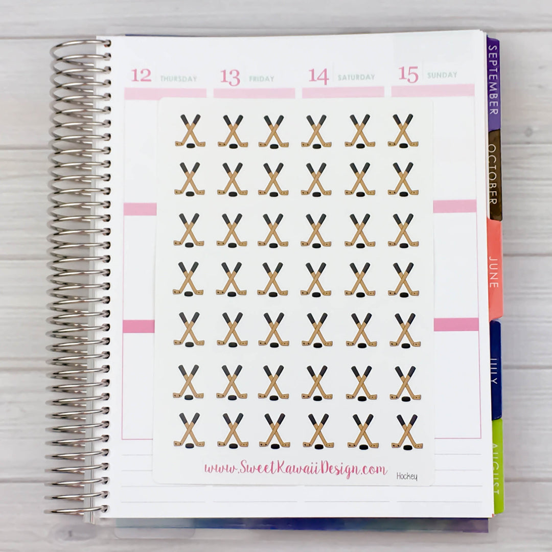 Kawaii Hockey Stickers