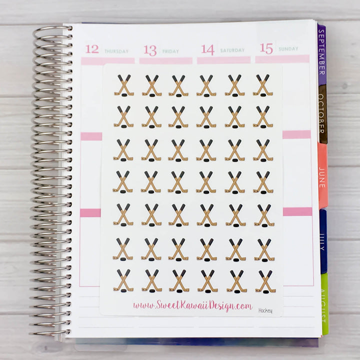 Kawaii Hockey Stickers