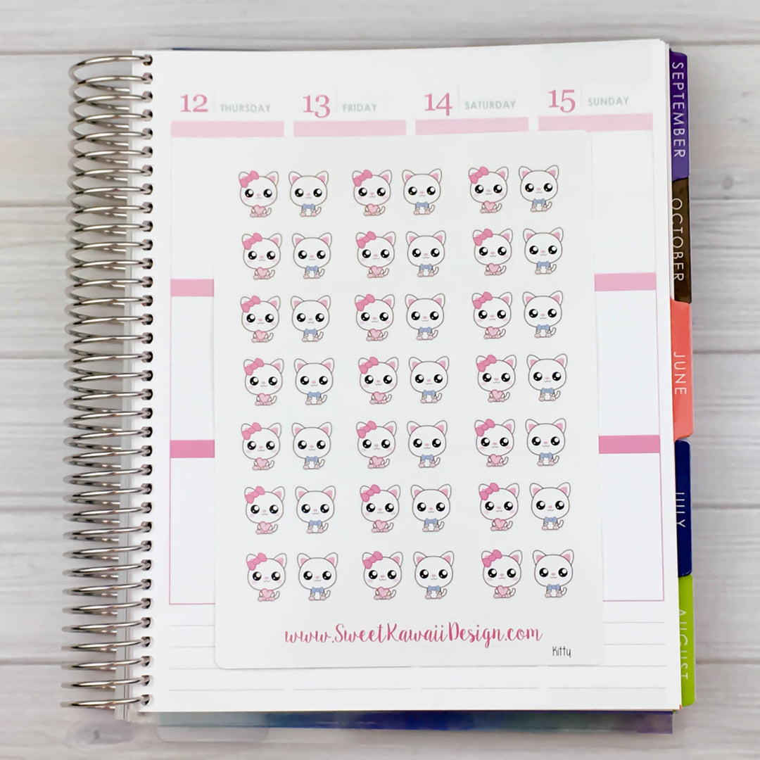 Kawaii Kitty Stickers