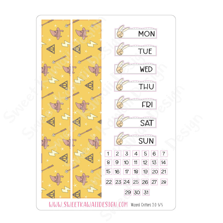 Weekly Kit  - Wizard Critters 2.0 HORIZONTAL