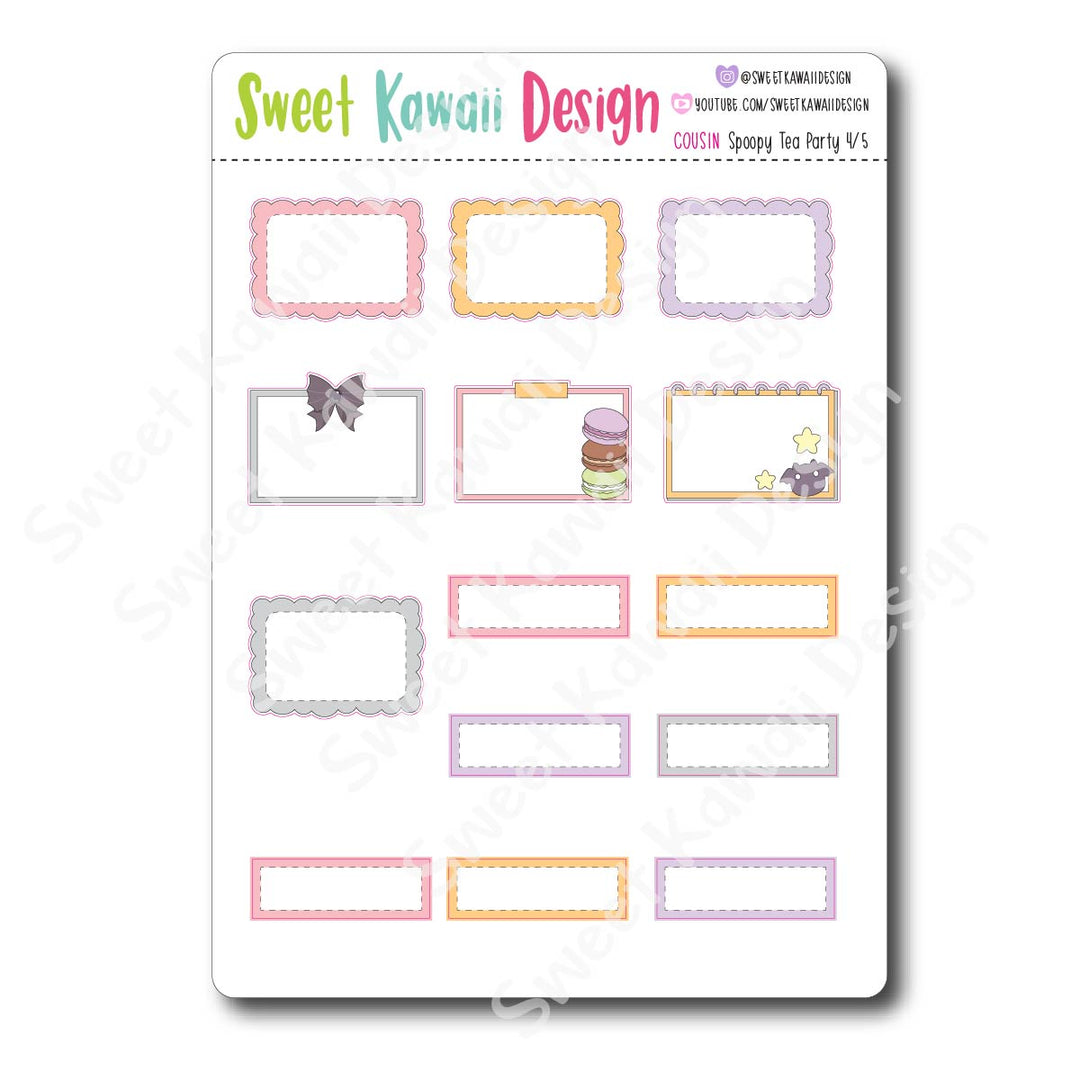 Weekly Kit  - Spoopy Tea Party COUSIN