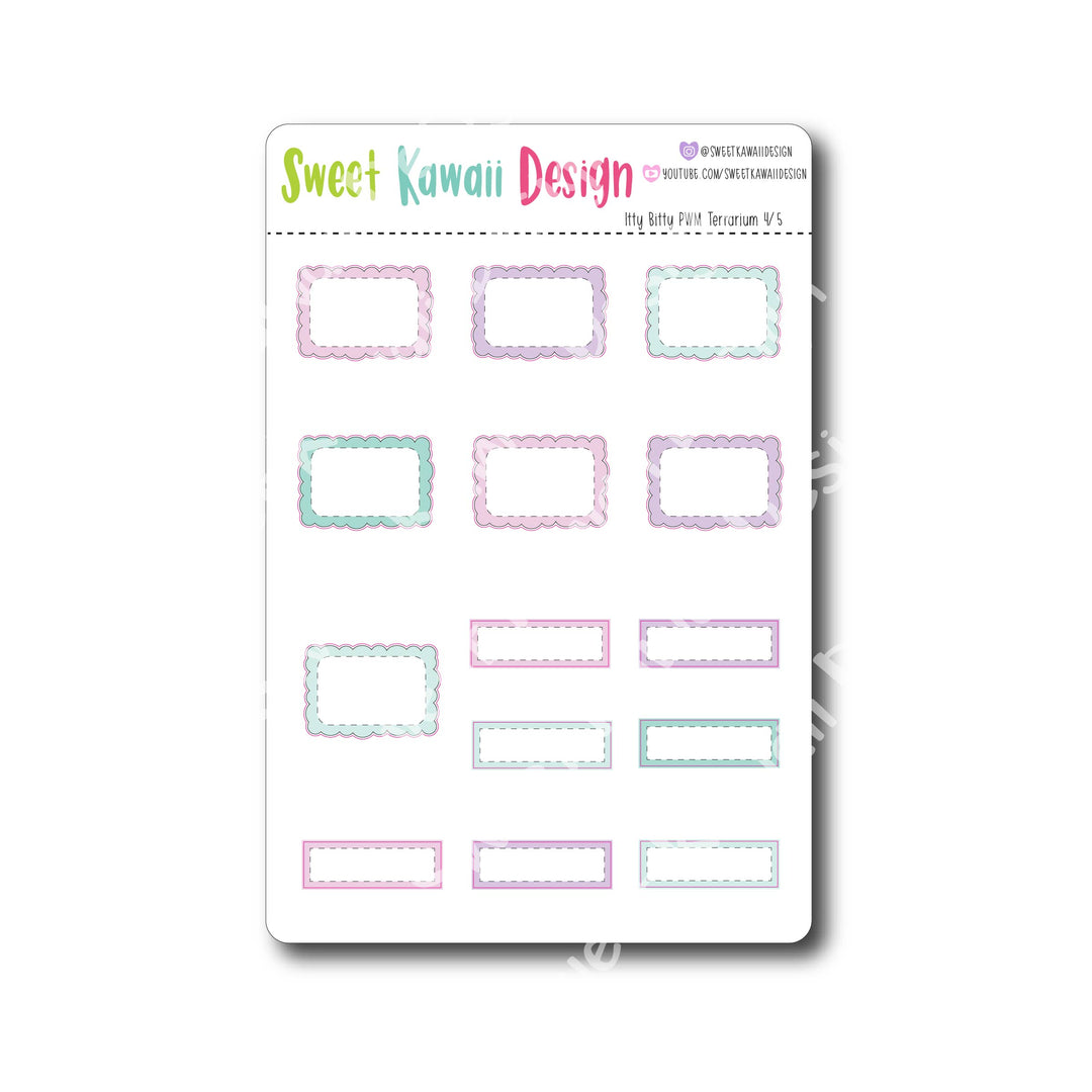 Weekly Kit  - Terrarium ITTY BITTY