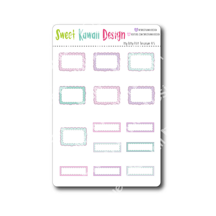 Weekly Kit  - Terrarium ITTY BITTY