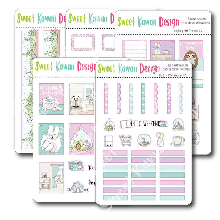 Weekly Kit  - Terrarium ITTY BITTY