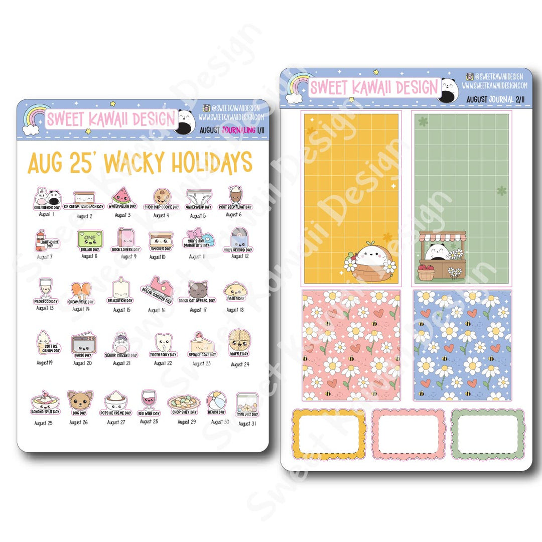 August 2025 Kit - Journal
