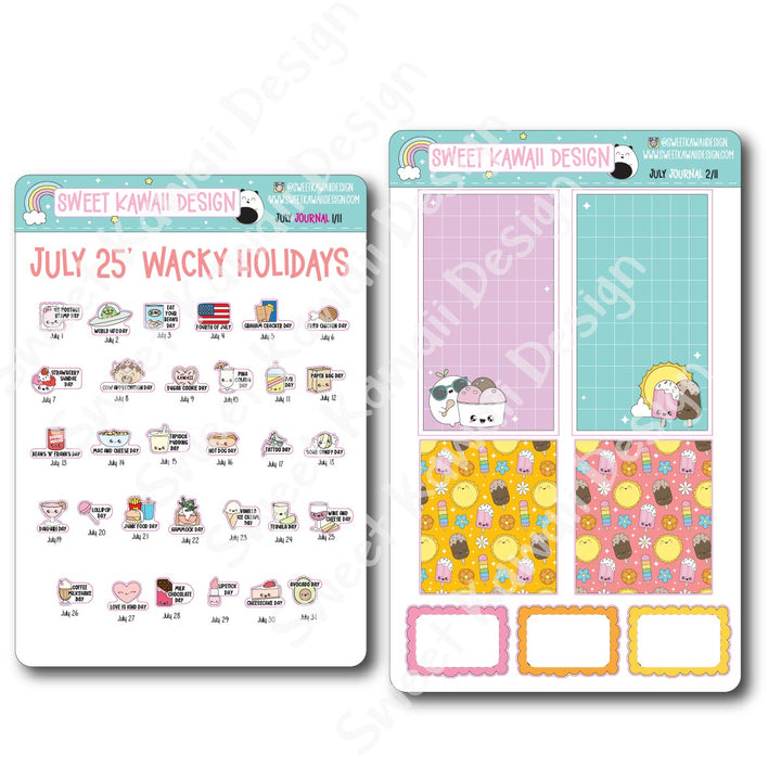 July 2025 Kit - Journal