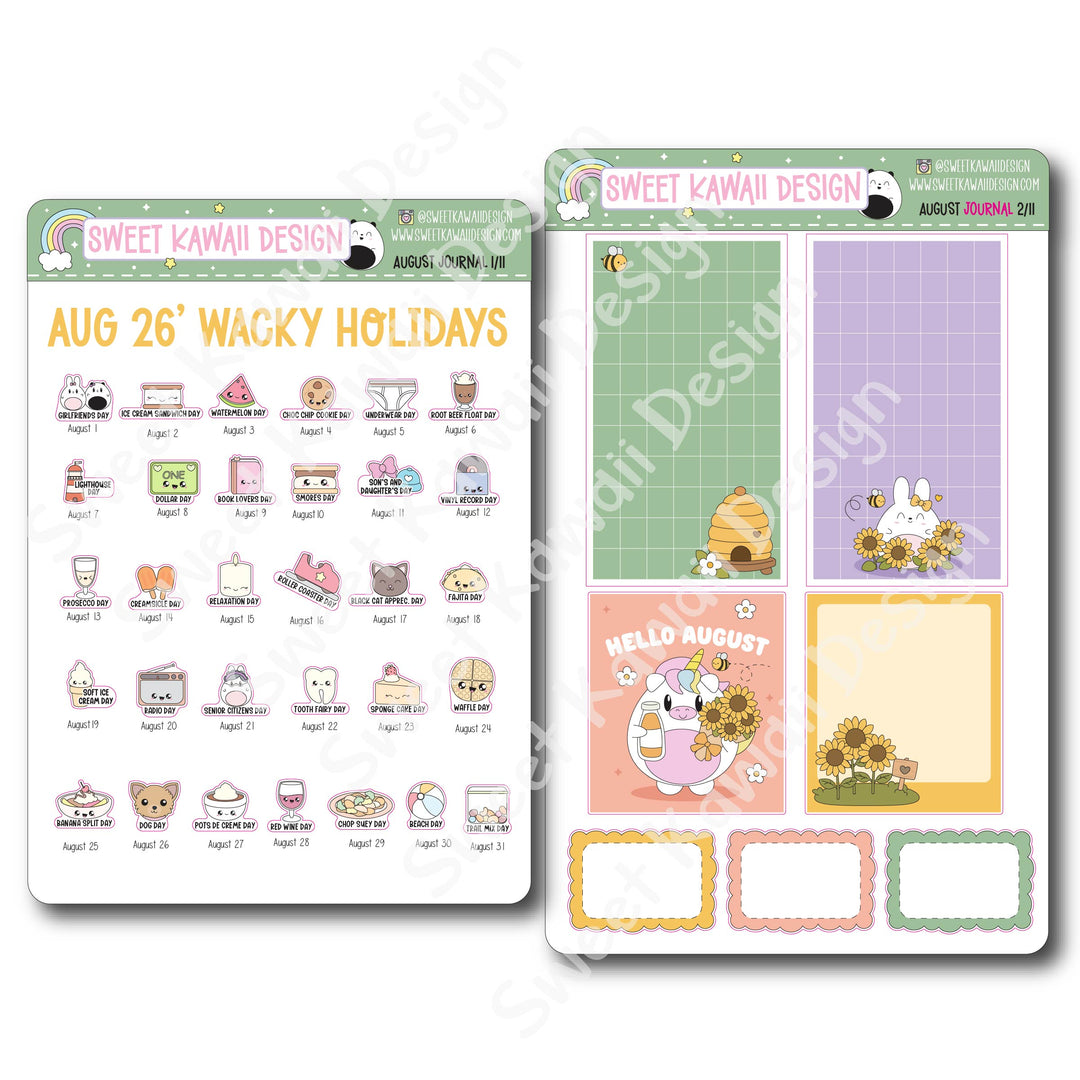 August 2026 Kit - Journal