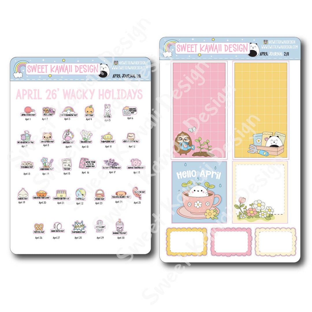 April 2026 Kit - Journal