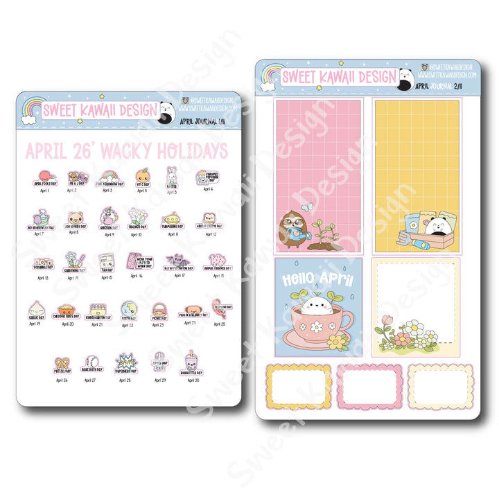April 2026 Kit - Journal