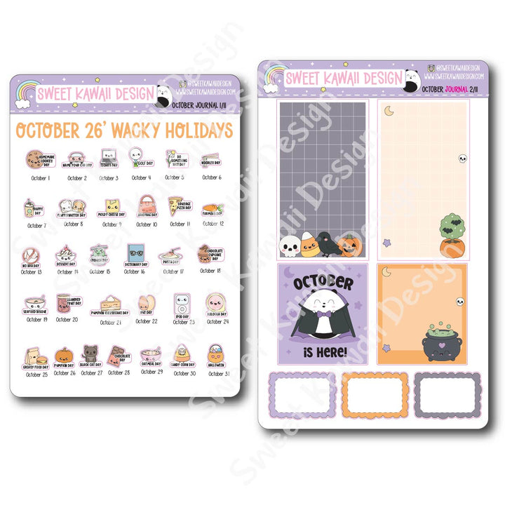 October 2026 Kit - Journal