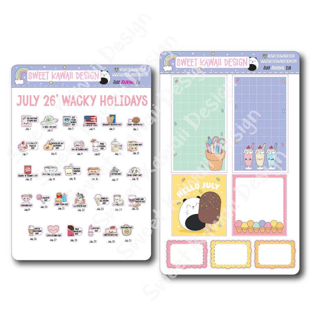 July 2026 Kit - Journal
