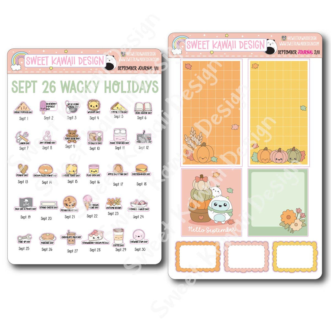 September 2026 Kit - Journal
