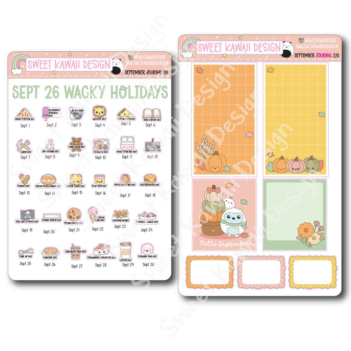 September 2026 Kit - Journal