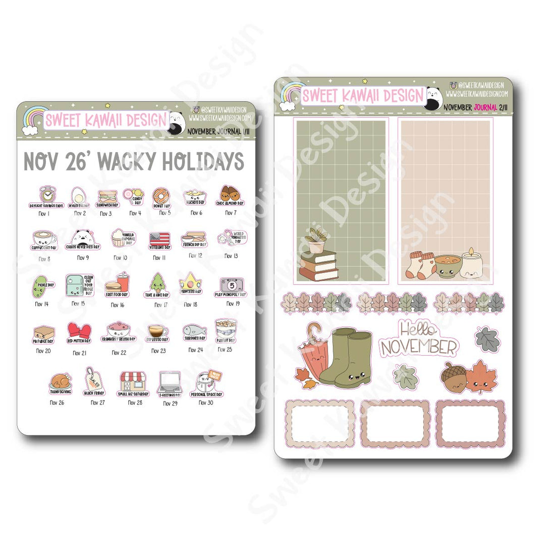 November 2026 Kit - Journal